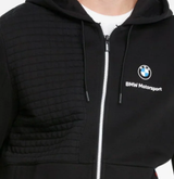 Hanorac BMW, Puma BMW MMS cu fermoar complet, negru, 2021