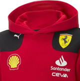 Hanorac Ferrari, Puma, echipă, copii, roșu, 2023