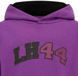 Mercedes Kinder Hoodie für Lewis Hamilton, lila