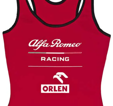 Damen Top, Alfa Romeo Essential, Rot, 2020