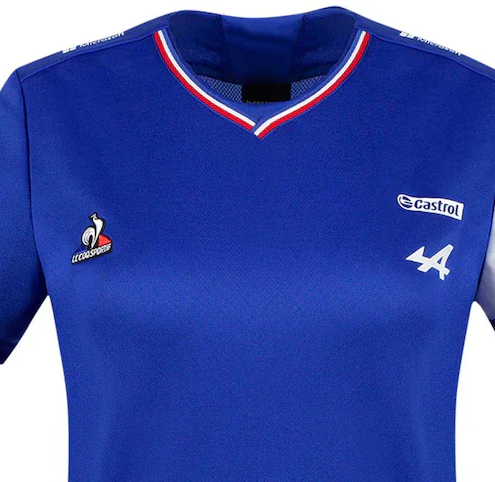 Tricou Alpine pentru femei, Fernando Alonso 14 Echipa, Albastru, 2021