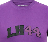 Mercedes T-Shirt Kind Lewis Hamilton Logo, lila