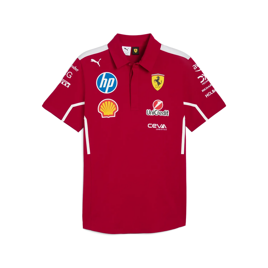 Poloshirt des Scuderia Ferrari-Teams 🔥