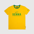 Tricou Ayrton Senna, Brazil, galben