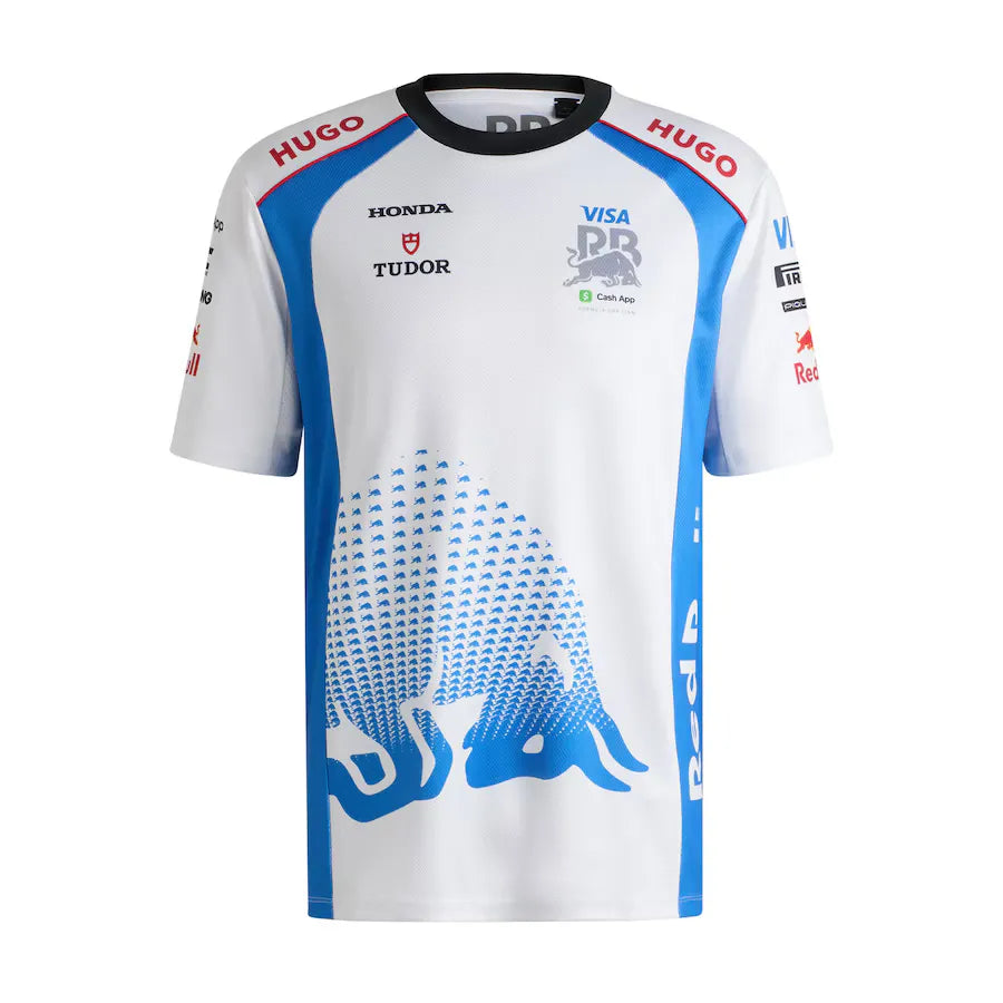 Tricou de echipă VISA RB MENS ALB 🔥