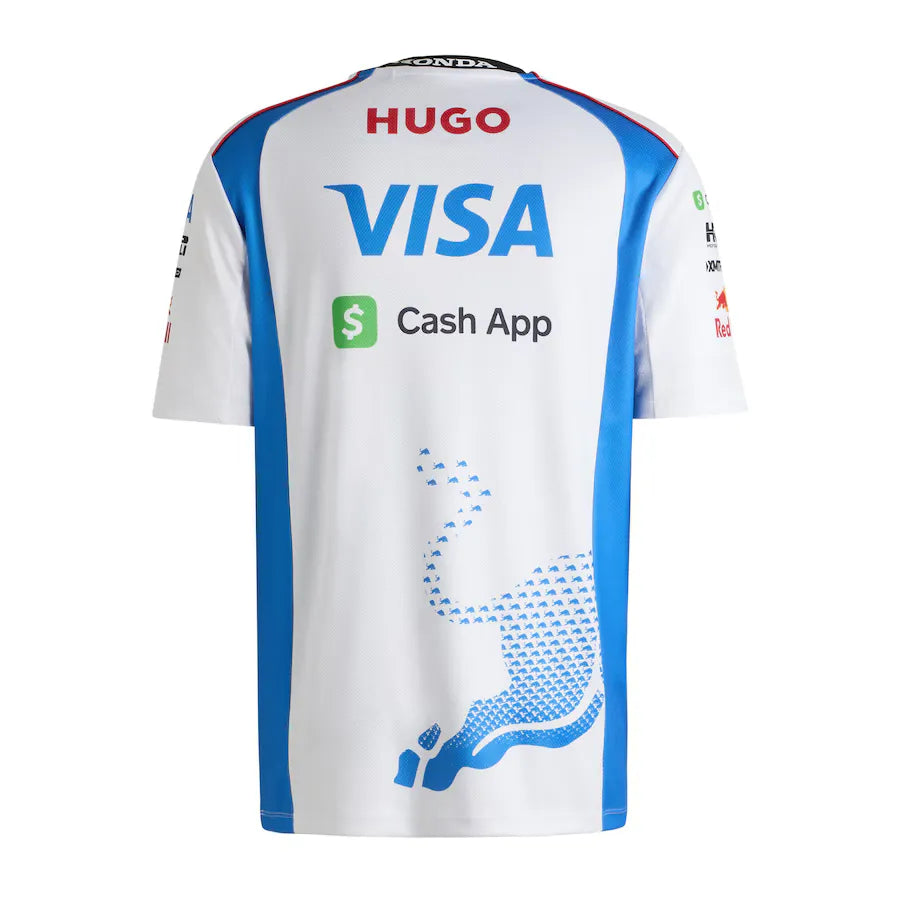 Tricou de echipă VISA RB MENS ALB 🔥