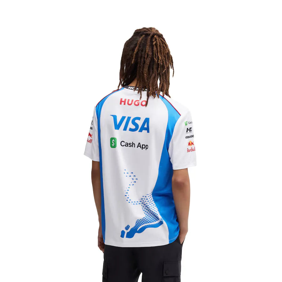 Tricou de echipă VISA RB MENS ALB 🔥
